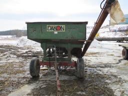 Dakon gravity wagon W/ Fert. auger