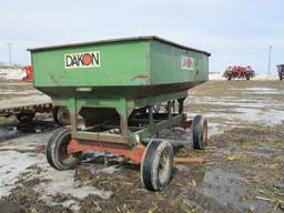 Dakon gravity wagon W/ Fert. auger