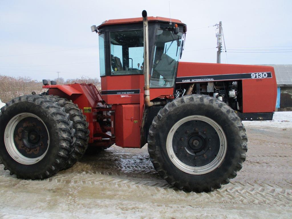 Case IH 9130, 4wd, cab AC, heat, 7,235 hrs. 3pt. 3 hyd, PTO, 18.4R x 38 duals SN#17901298