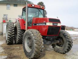 Case IH 7110 MFWD, cab, AC, heat, radio, 11,345 hrs. 3pt. dual hyd, PTO, 18.4 x 42 Ax. mnt duals