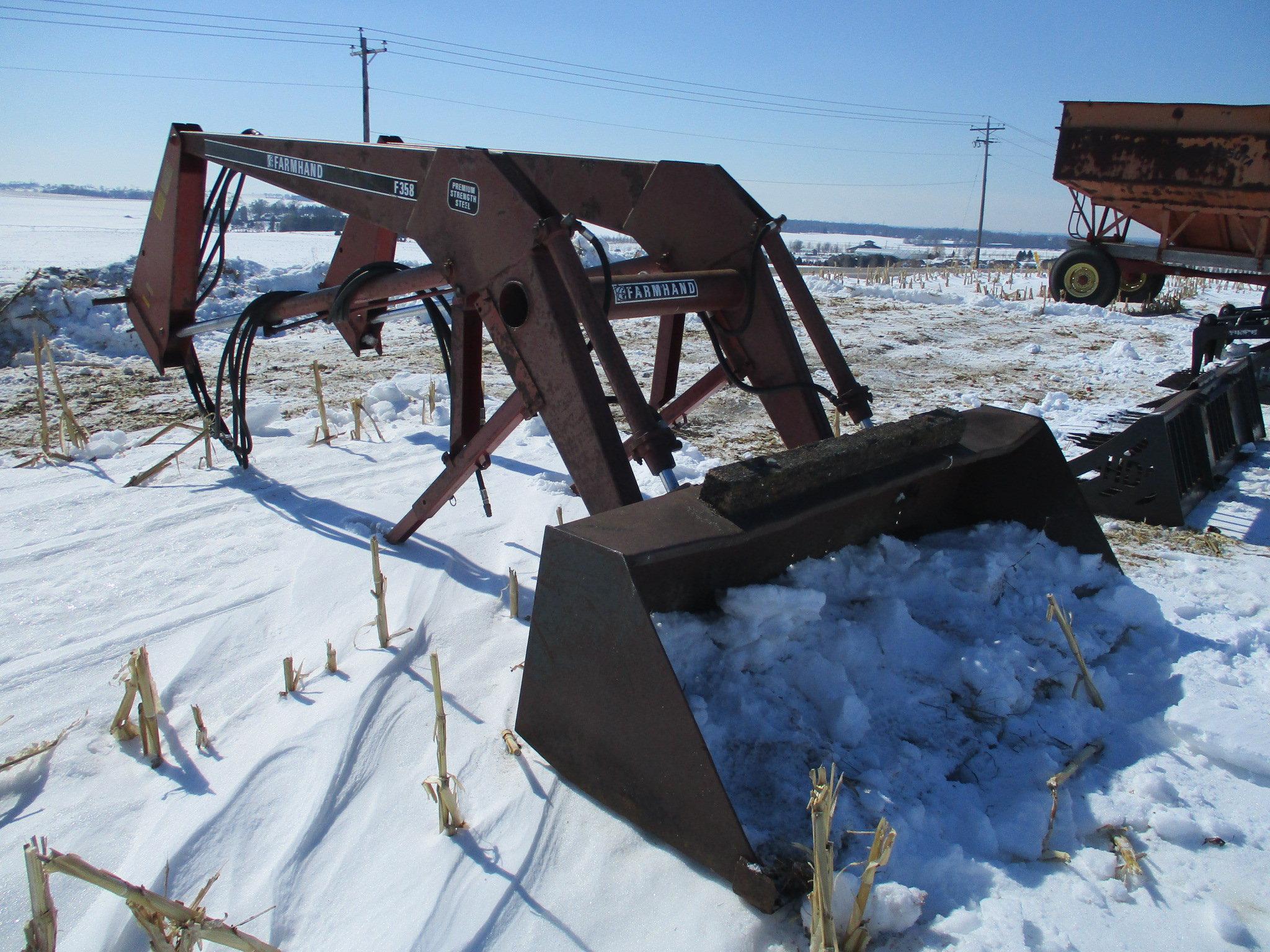 Farm Hand F358 Hyd loader