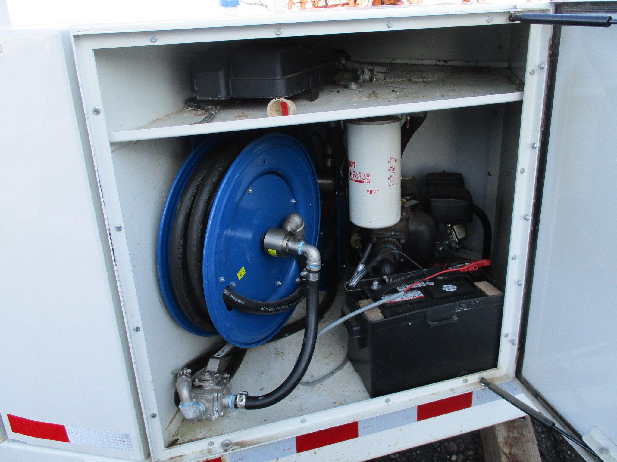 2012 Thunder Creek 1,000 gal fuel trailer, tandem axle, w/DEF compartment