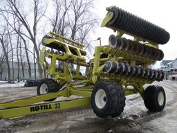 2017 Degelman Pro Till 33, 33 ft. Vert. tillage, one owner like new, sn# PTL2272