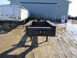 1994 Home made semi sprayer trailer, 8.5 x 46' long, ramps