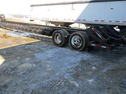 1994 Home made semi sprayer trailer, 8.5 x 46' long, ramps