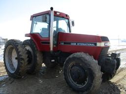 1992 Case IH 7120 MFWD, 6,817 hrs. cab, AC, heat, radio, 3pt. 4 hyd dual PTO, 14.9R x 46 duals,