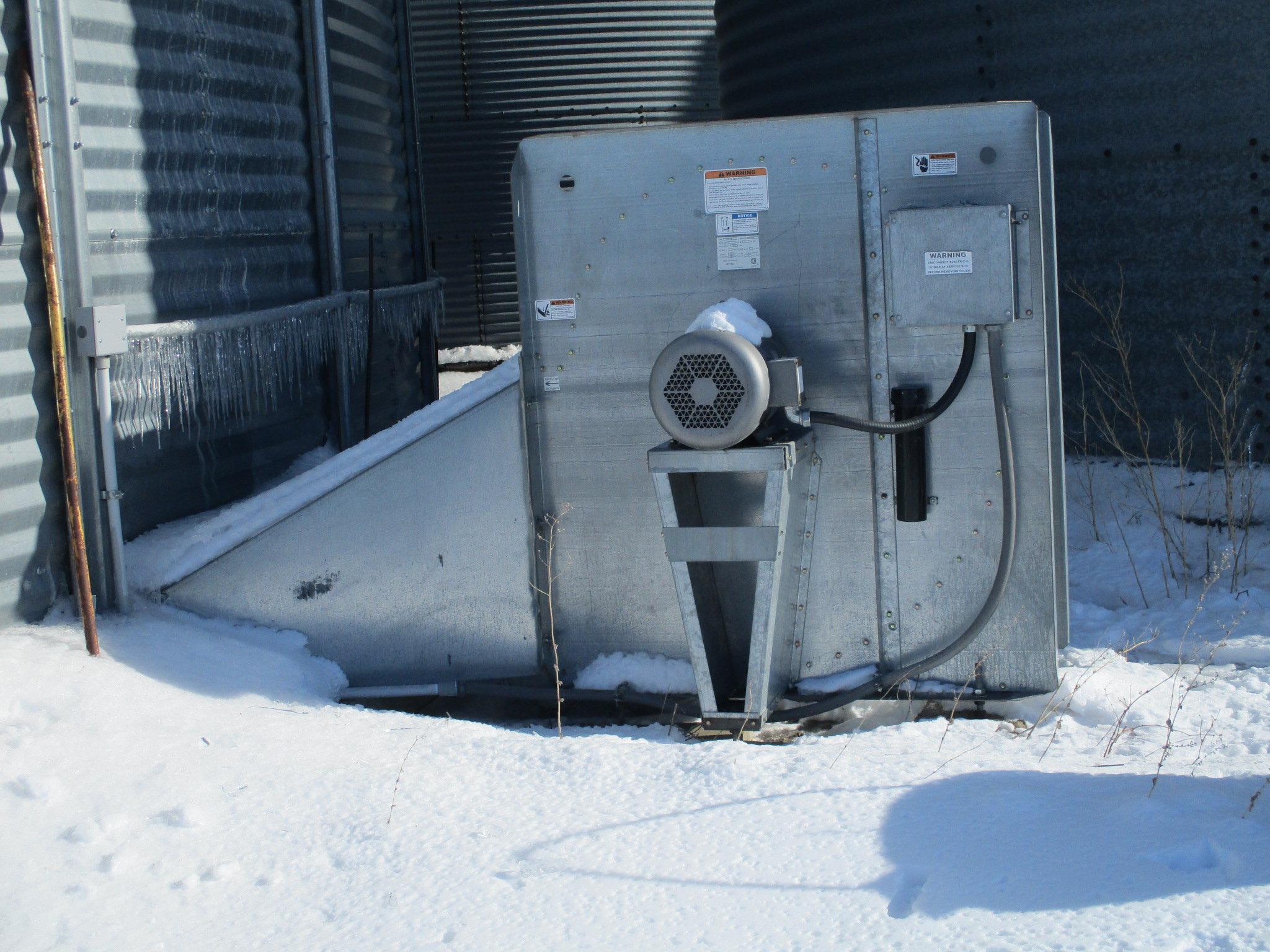 2005 Westeel 75,000 bushel grain bin, 48' diameter, Westeel fan, CAN NOT BE REMOVED UNTIL AFTER