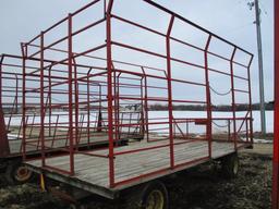 9' x 16' Minnesota metal thrower wagon, JD 1065 gear