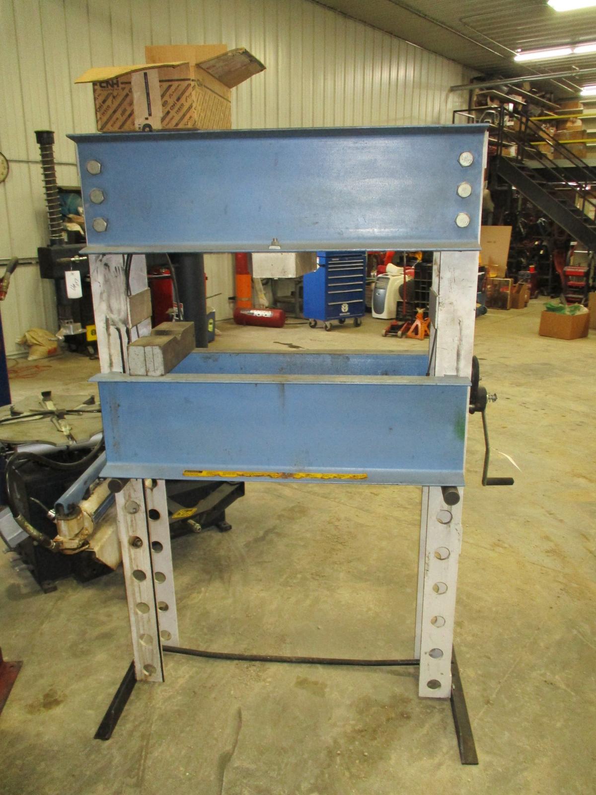 OTC 55 ton Hyd shop press