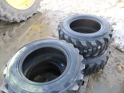 4 New unused Maxam 10-16.5, 10 ply skid loader tires, SELLS 4 X $