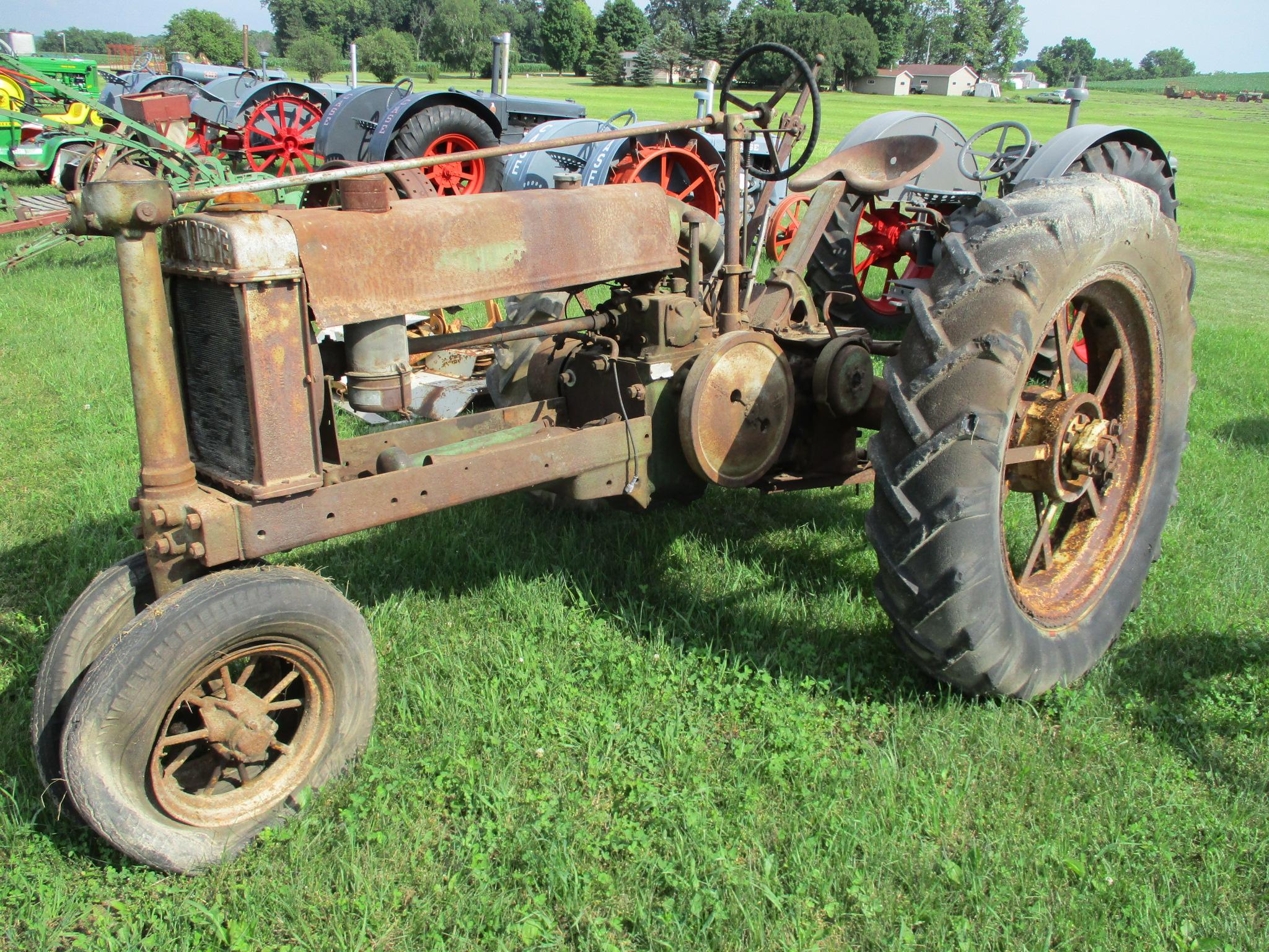 1936 John Deere B frame, sn#12338