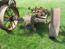 1934 John Deere B, rear end & parts, Brass tag # 6534