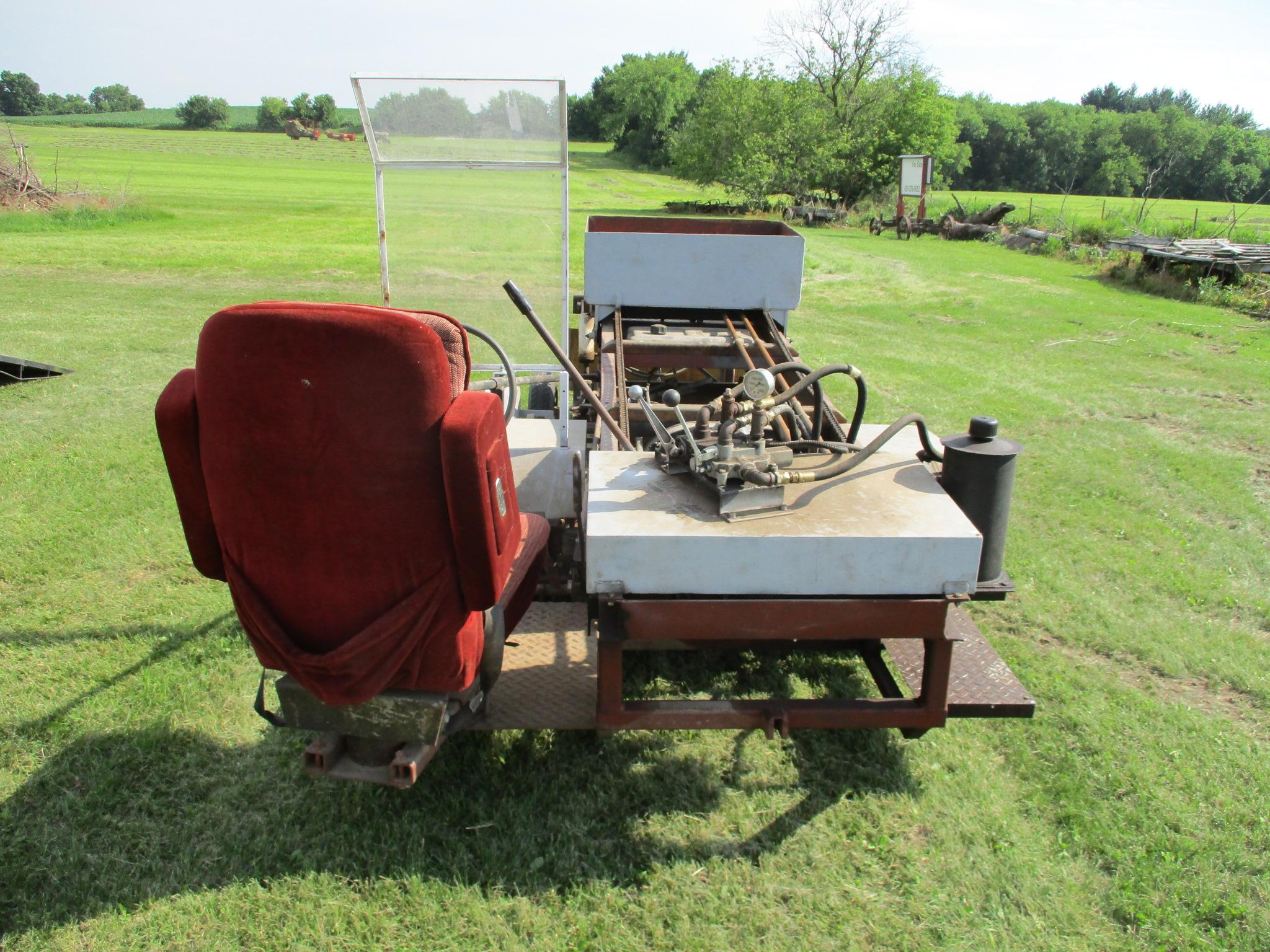 Pulling sled w/VW engine & rear end & drive on scale