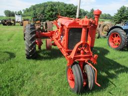 McCormick Deering F20, will run, road gear, sn#FA124680