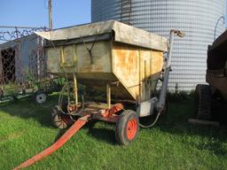 Gravity wagon w/hyd fert. auger & gear