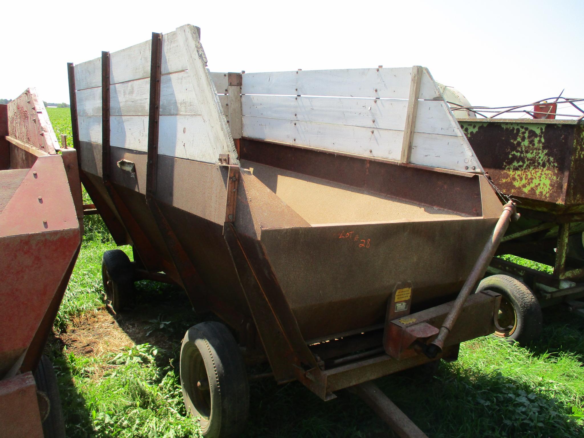 Farmhand power box w/wooden ext. & gear