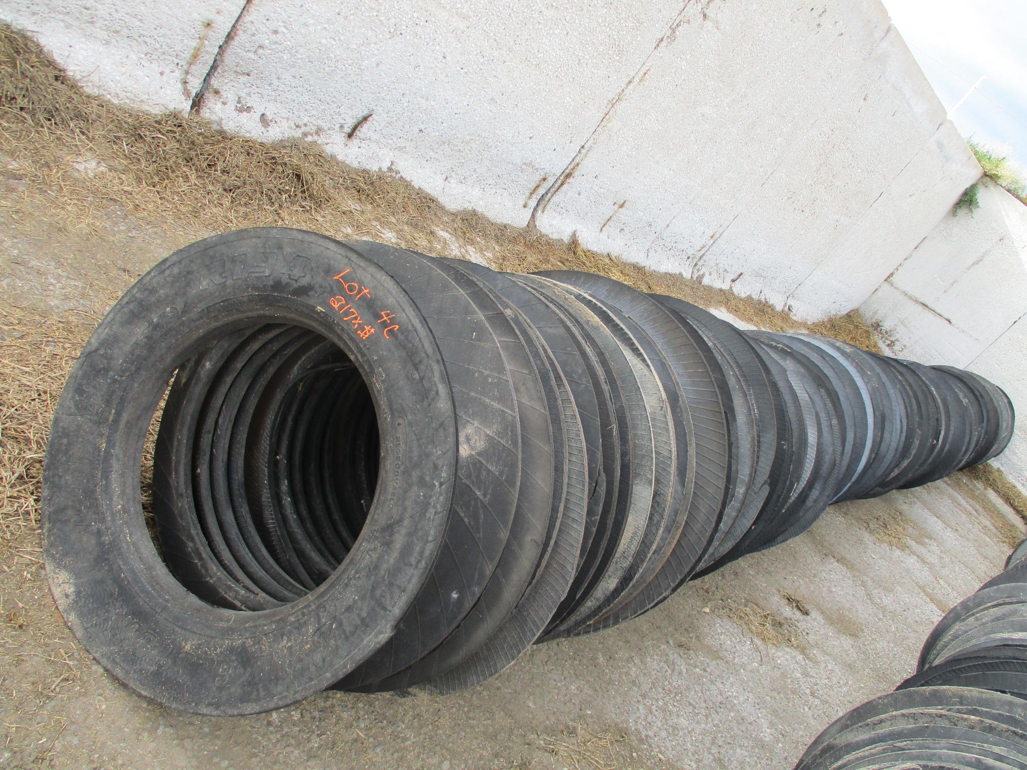 217 Tire sidewalls for bunker cover weights, SELLS 217 X $