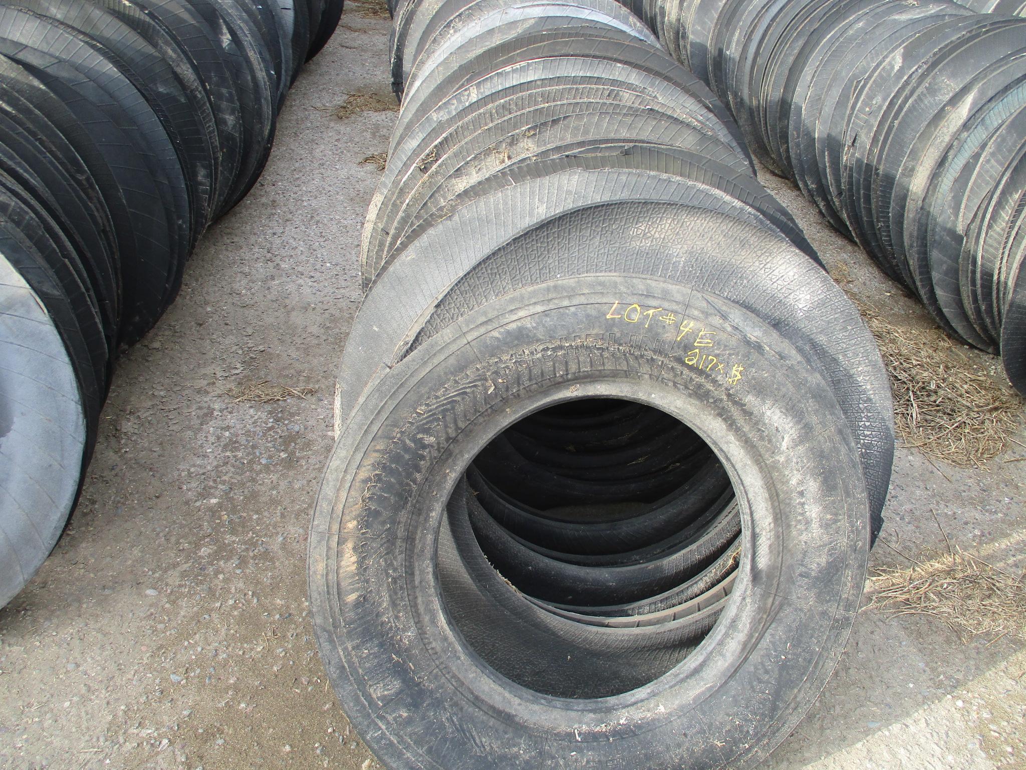 217 Tire sidewalls for bunker cover weights, SELLS 217 X $