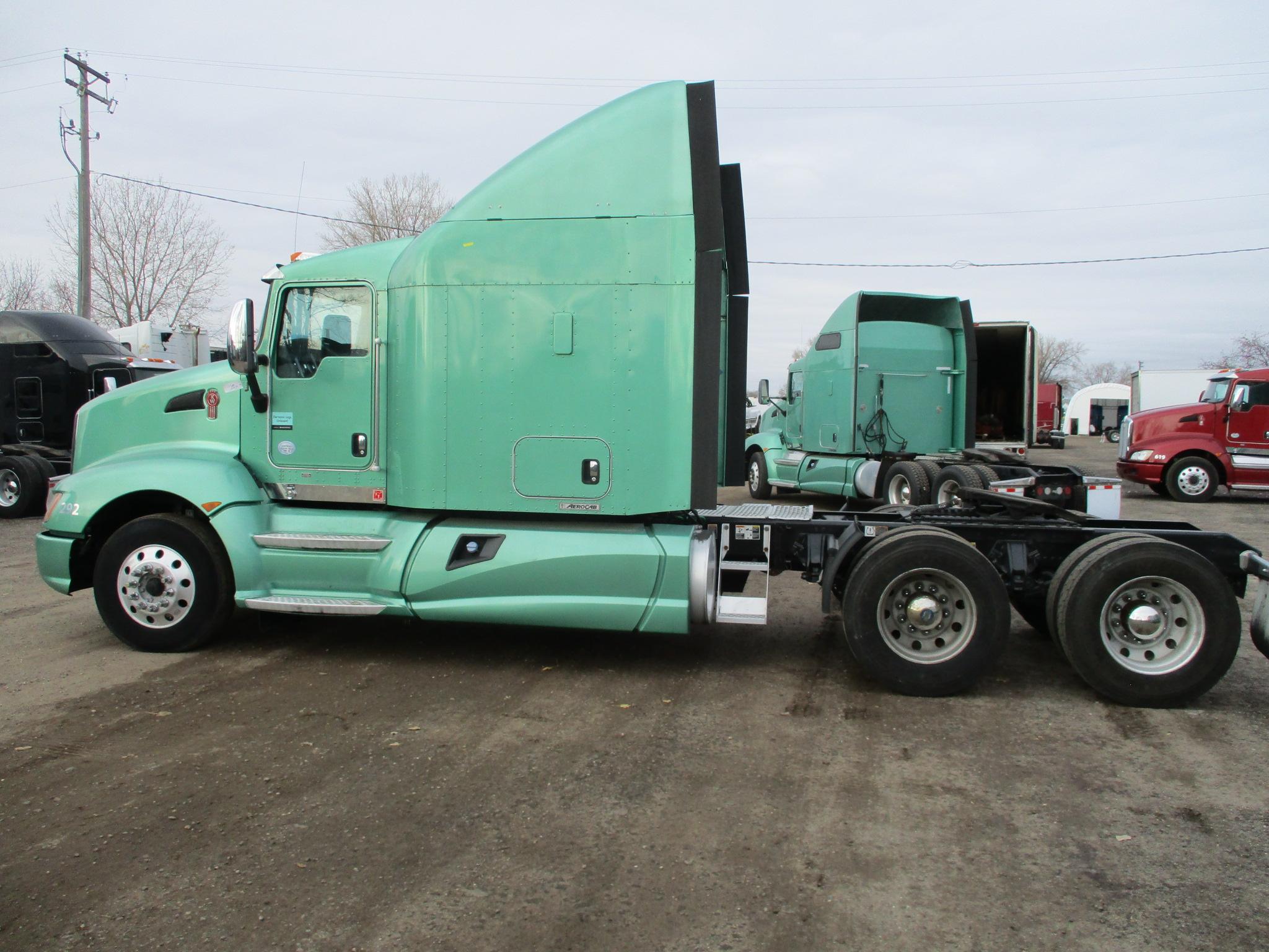 2013 Kenworth T660, 509,826 Act one owner miles, Aerocab single bunk sleeper, Cummins ISX, 450 hp