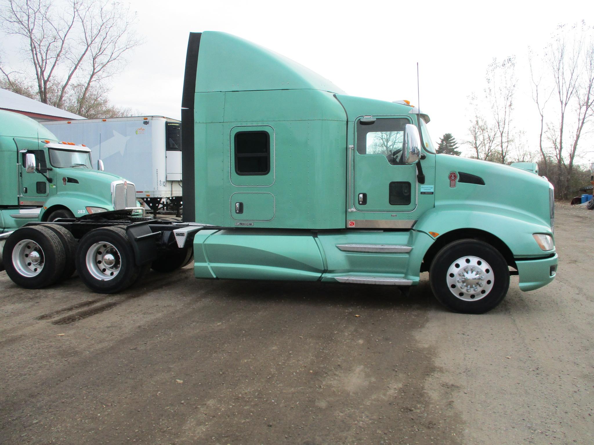 2013 Kenworth T660, 509,826 Act one owner miles, Aerocab single bunk sleeper, Cummins ISX, 450 hp