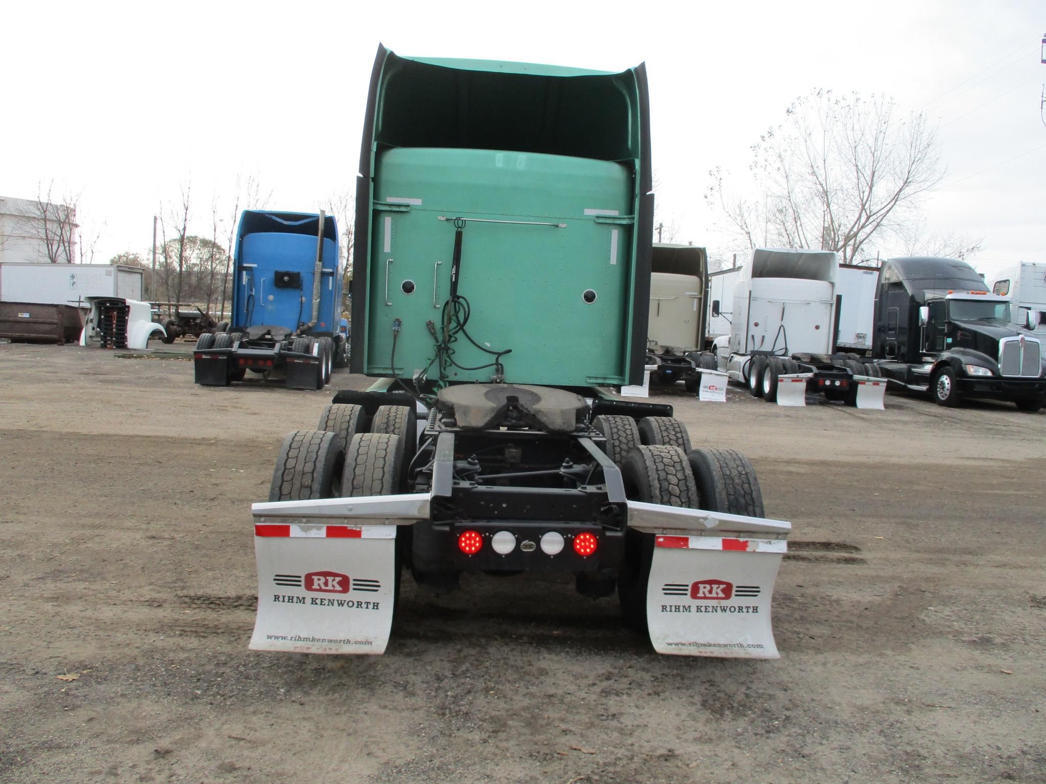 2013 Kenworth T660, 509,826 Act one owner miles, Aerocab single bunk sleeper, Cummins ISX, 450 hp