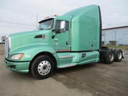 2013 Kenworth T660, 509,826 Act one owner miles, Aerocab single bunk sleeper, Cummins ISX, 450 hp