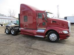 2013 Kenworth T660, 546,896 Act one owner miles, Aerocab single bunk sleeper, Cummins ISX, 450 hp