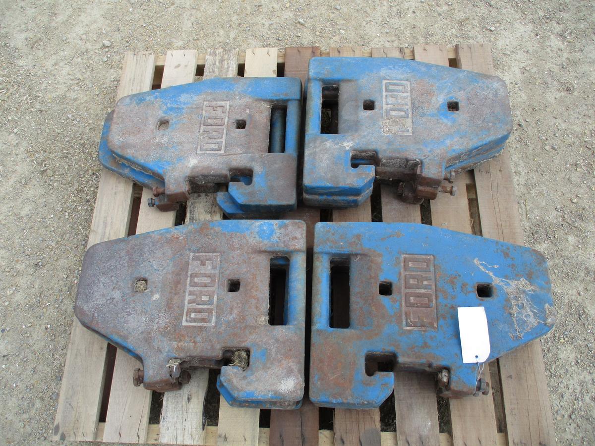 11 Ford tractor weights, SELLS 11 X $