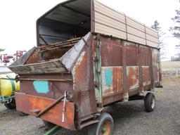 Forage King 16' chopper box w/JD 1065A running gear