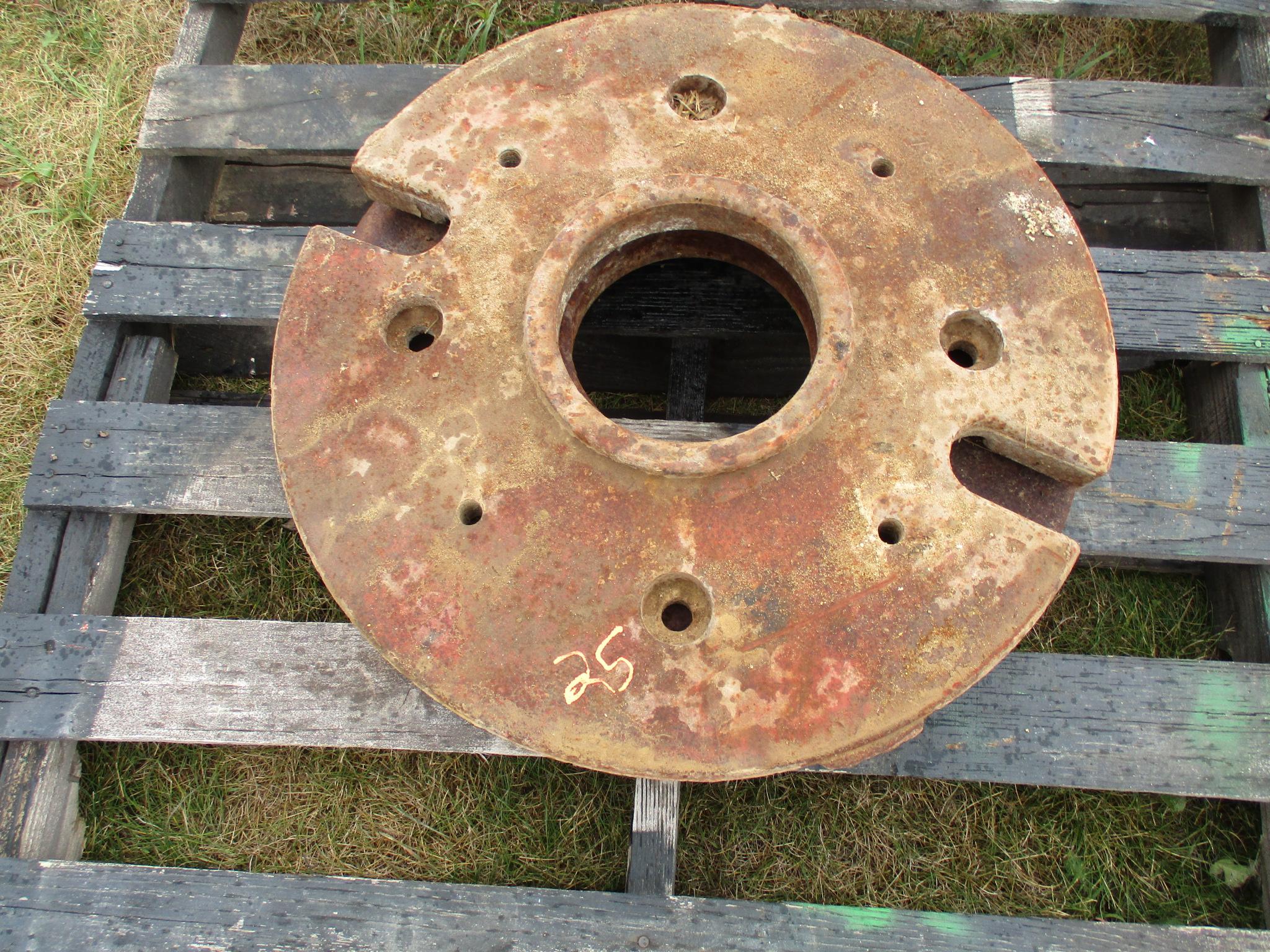 2 IH wheel weights