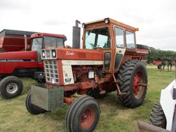 Int 1066 cab, 6,736 Hrs. showing 3pt. dual hyd, dual PTO, 18.4R-38 SN#2610159U020098