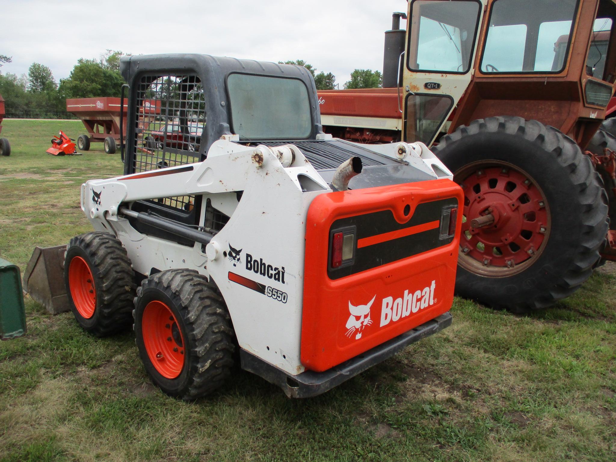 2016 Bob Cat S550, 1,542 Hrs. showing, 67" bucket, SN#AHGM12495, runs & ooperates