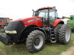 2013 Case IH 290 Magnum, MFWD, 4,506 Hrs. showing, left hand reverser, Frt. weights & wheel weights