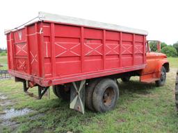 1962 Chevy 60 truck w/12' box & hoist, runs & drives