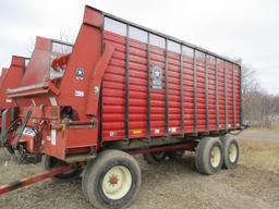 2008 Meyer 4220, 20' chopper box, Frt. & rear unload, Hyd drive w/Meyer model X1906 running gear