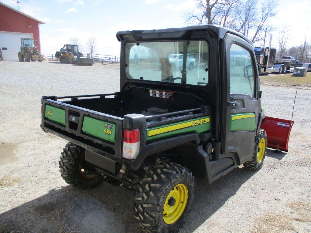 2020 John Deere XUV835M Gator, 4x4, 1,794 miles, 545 Hrs. cab, heat w/Western Hyd snow plow