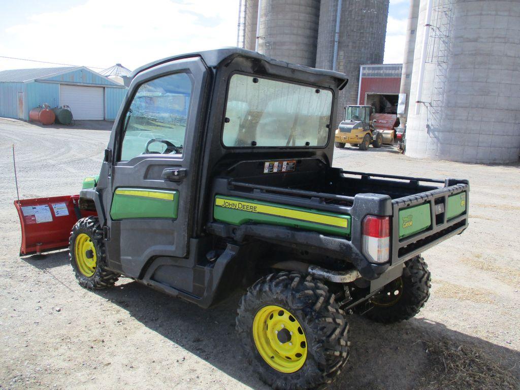 2020 John Deere XUV835M Gator, 4x4, 1,794 miles, 545 Hrs. cab, heat w/Western Hyd snow plow