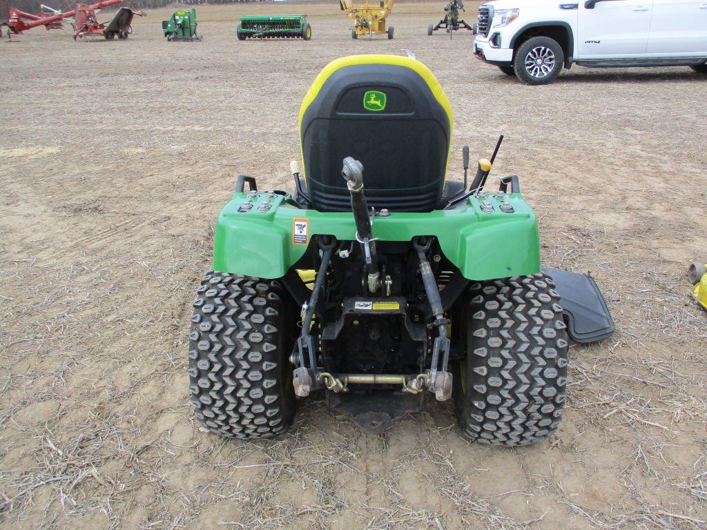 John Deere 2210 Dsl. 962 Hrs. 4WD, 3pt. PTO,Hyd & mid Mnt. Hyd, Hydro, JD 62" mower deck