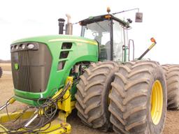 2010 John Deere 9630, 4WD, 4,078 Hrs. 4 Hyd wheel weights, cab, AC, heat, radio, 800/70R-38 duals