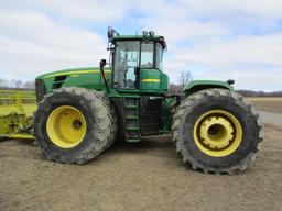 2010 John Deere 9630, 4WD, 4,078 Hrs. 4 Hyd wheel weights, cab, AC, heat, radio, 800/70R-38 duals