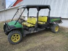 2013 John Deere 825i S4 Gator, 4x4, 6 seater, 6,067 miles