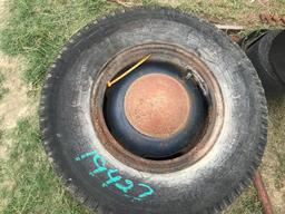 Tires, rims, hub caps