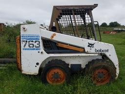 Bobcat 763 Salvage Skidsteer