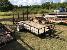 Shop Utility Trailer