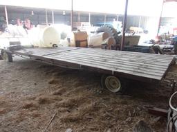 Flat bed trailer