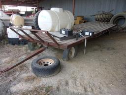 Flat bed trailer