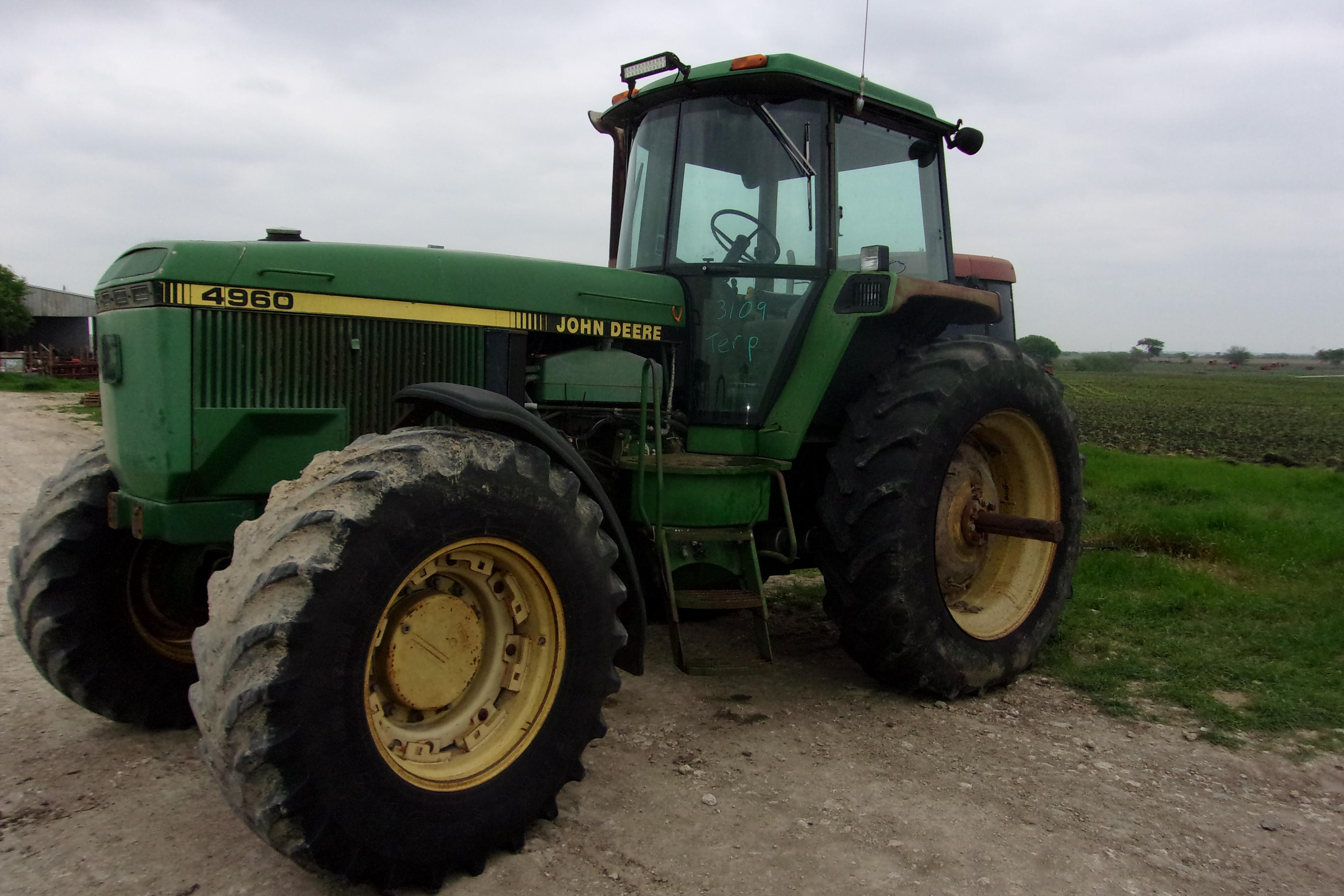 John Deere 4960 Salvage Tractor