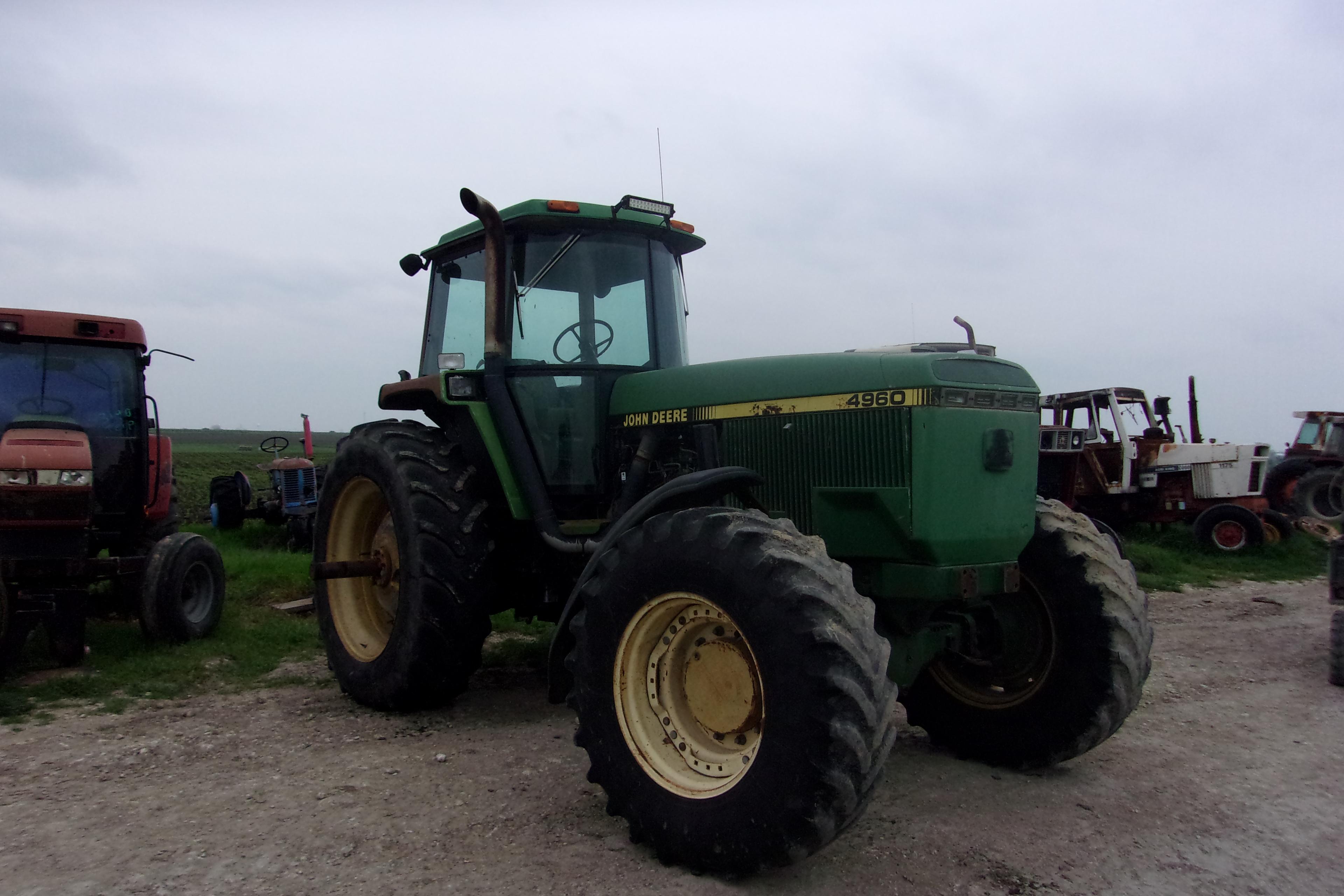 John Deere 4960 Salvage Tractor