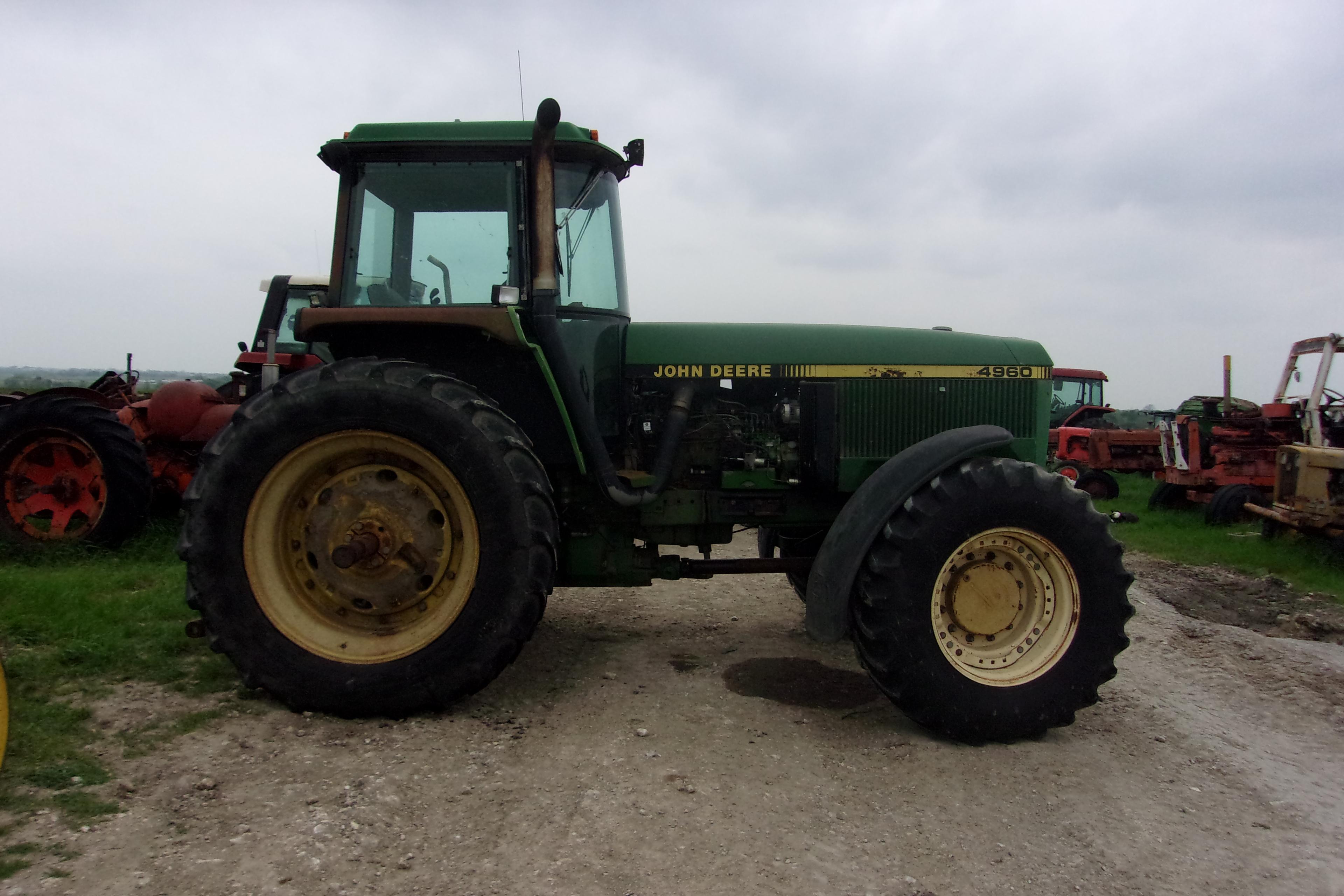 John Deere 4960 Salvage Tractor