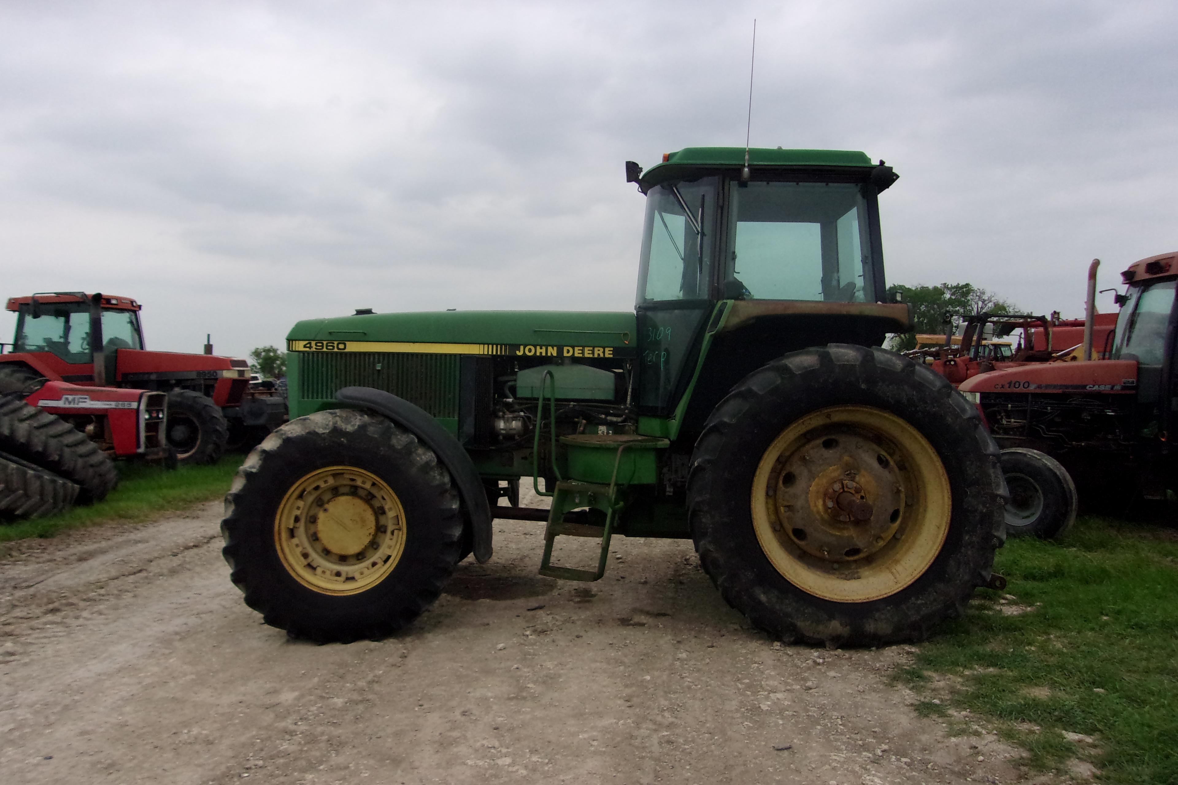 John Deere 4960 Salvage Tractor